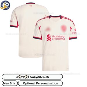 Lvr^_^pooI Away Men Football Shirt 25_26-overview